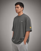 SCRIPT + SUN OVERSIZED TEE - Coal