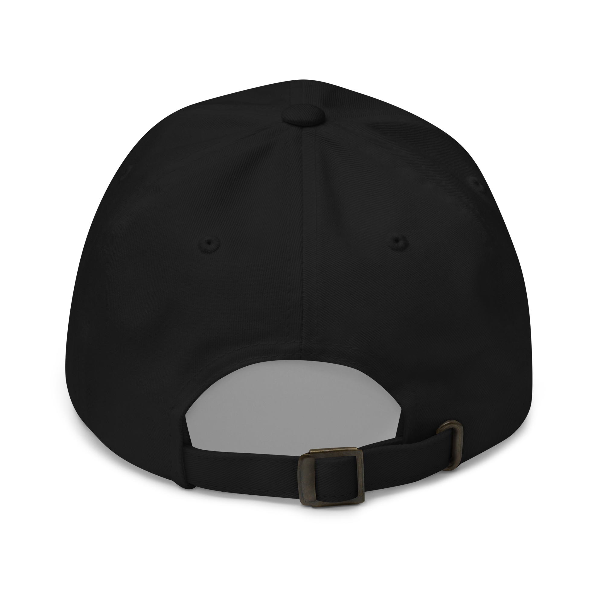 Three Stars & Half-Sun + Script - Cotton Hat - Black