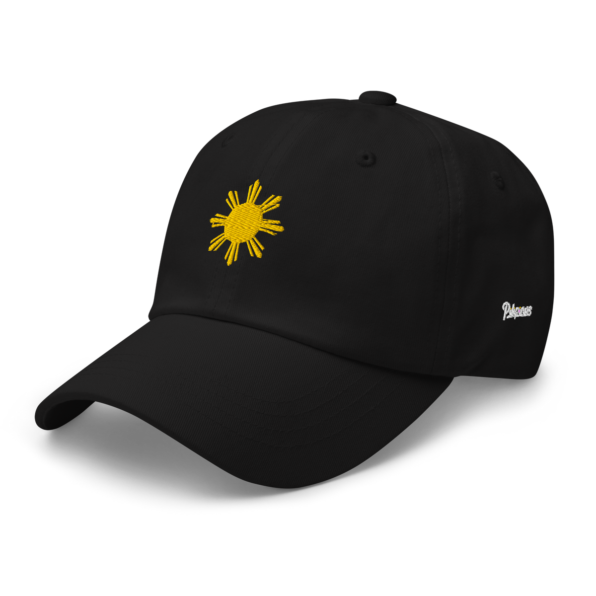 SUN + SCRIPT - cotton hat - White