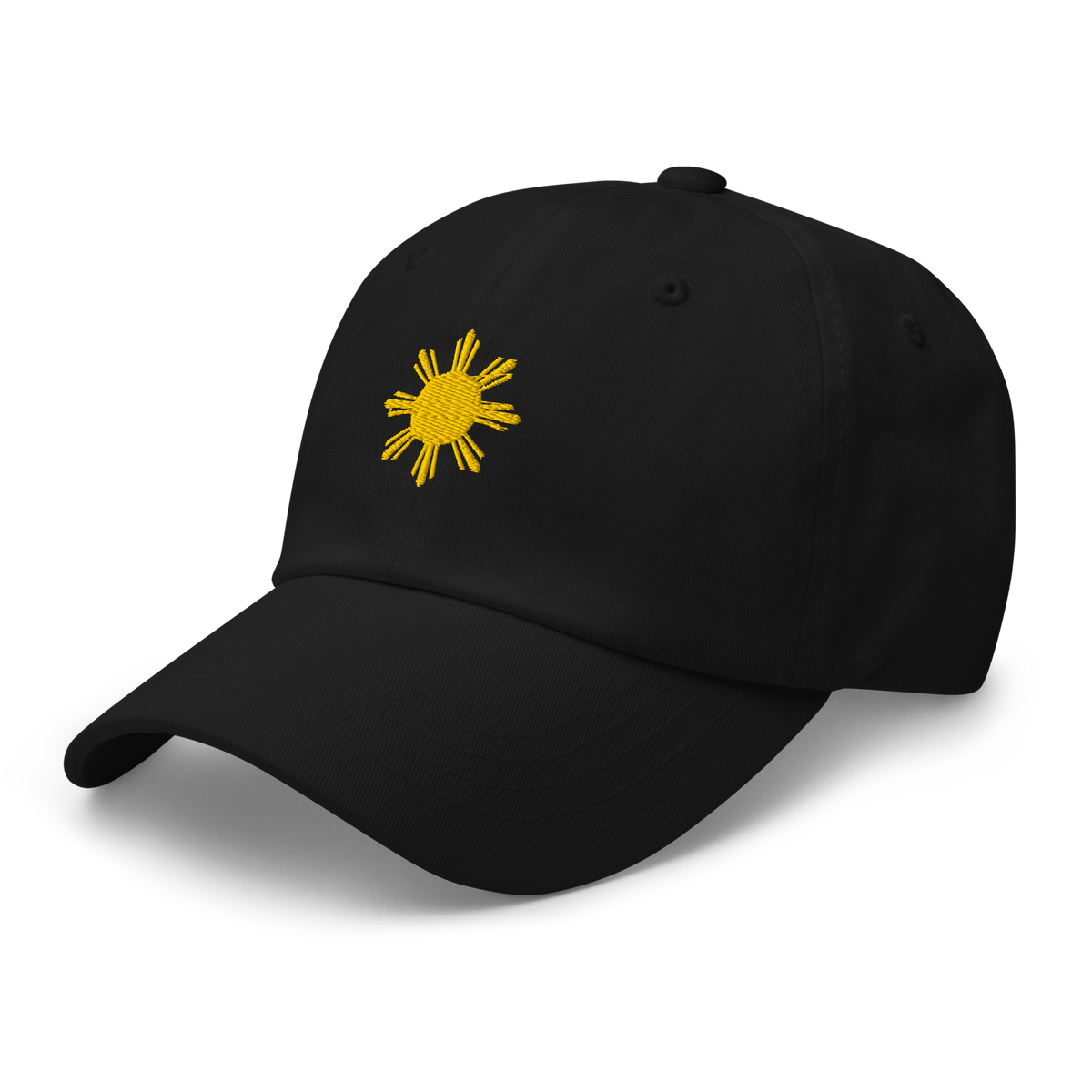 SUN - cotton hat - Black