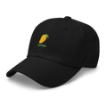 MANGO & BLOCK SCRIPT - Cotton Hat - Black