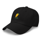 MANGO & BLOCK SCRIPT - Cotton Hat - Black