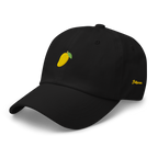 MANGO + SCRIPT - Cotton Hat - Black