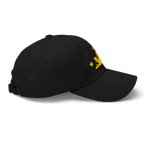 Three Stars & Half-Sun + Script - Cotton Hat - White
