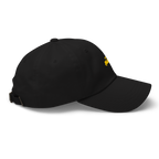 Yellow Gold Jeepney + Pilipinas Script on cotton hat - Navy