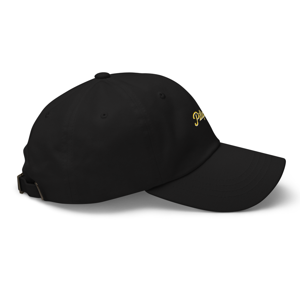 Modern Script + Sun - Cotton Hat - Stone