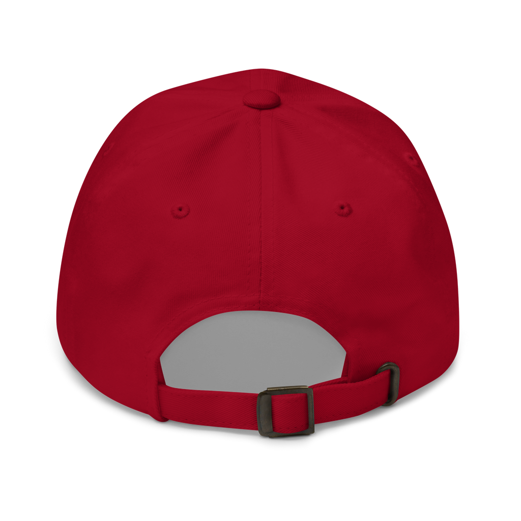Three Stars & Half-Sun + Script - Cotton Hat - White