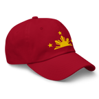 Three Stars & Half-Sun + Script - Cotton Hat - Navy