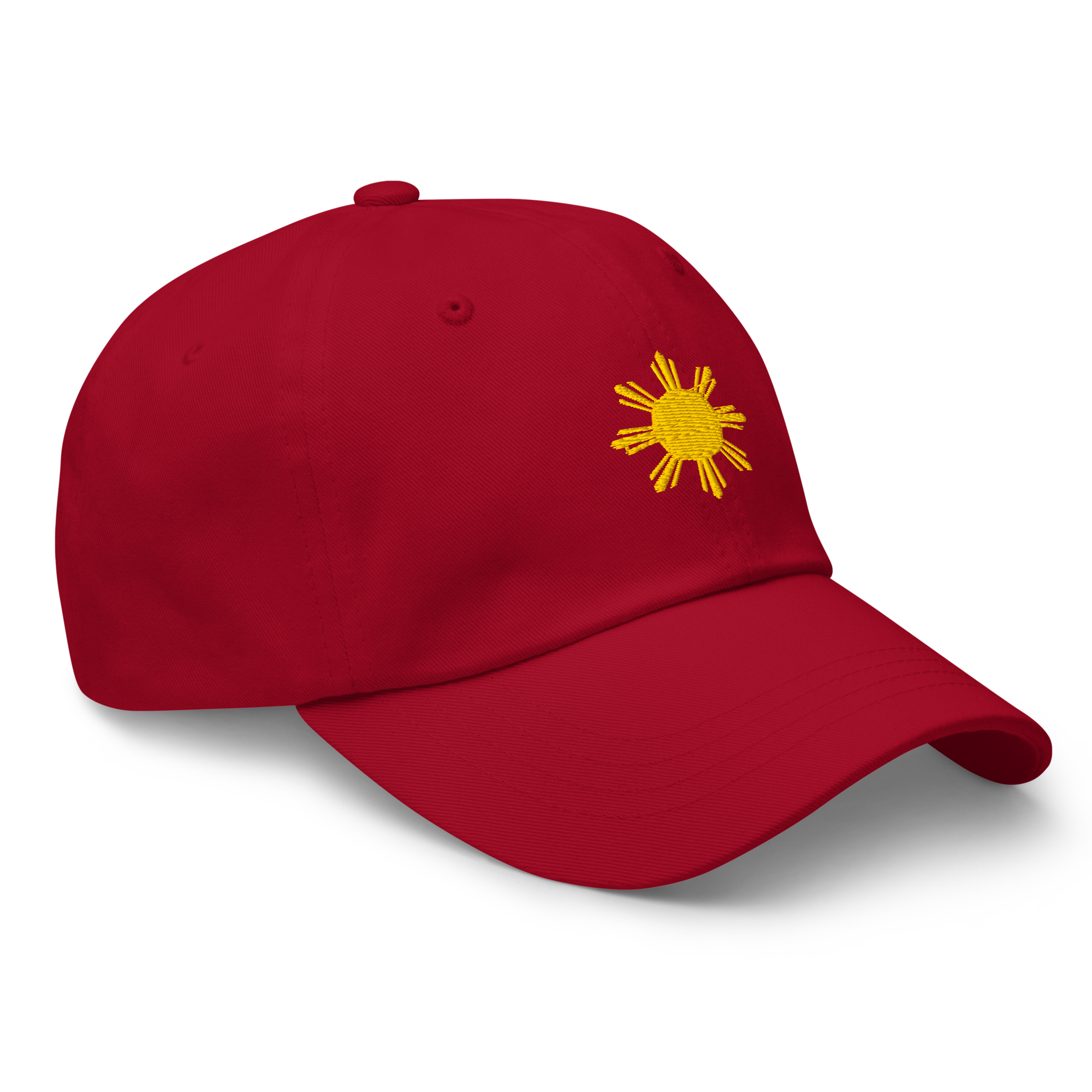 SUN + SCRIPT - cotton hat - Dark Grey