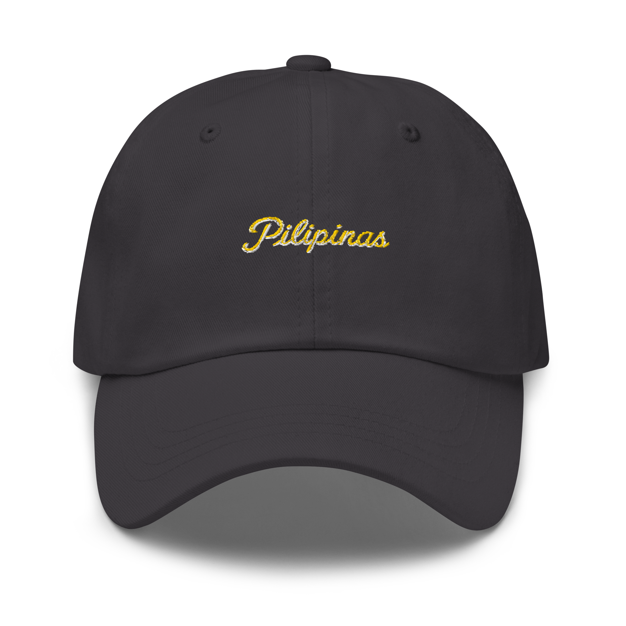 Modern Script + Sun - Cotton Hat - Dark Grey