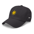 SUN + SCRIPT - cotton hat - Dark Grey