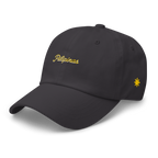 Modern Script + Sun - Cotton Hat - Red