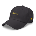 Modern Script + Sun - Cotton Hat - Dark Grey