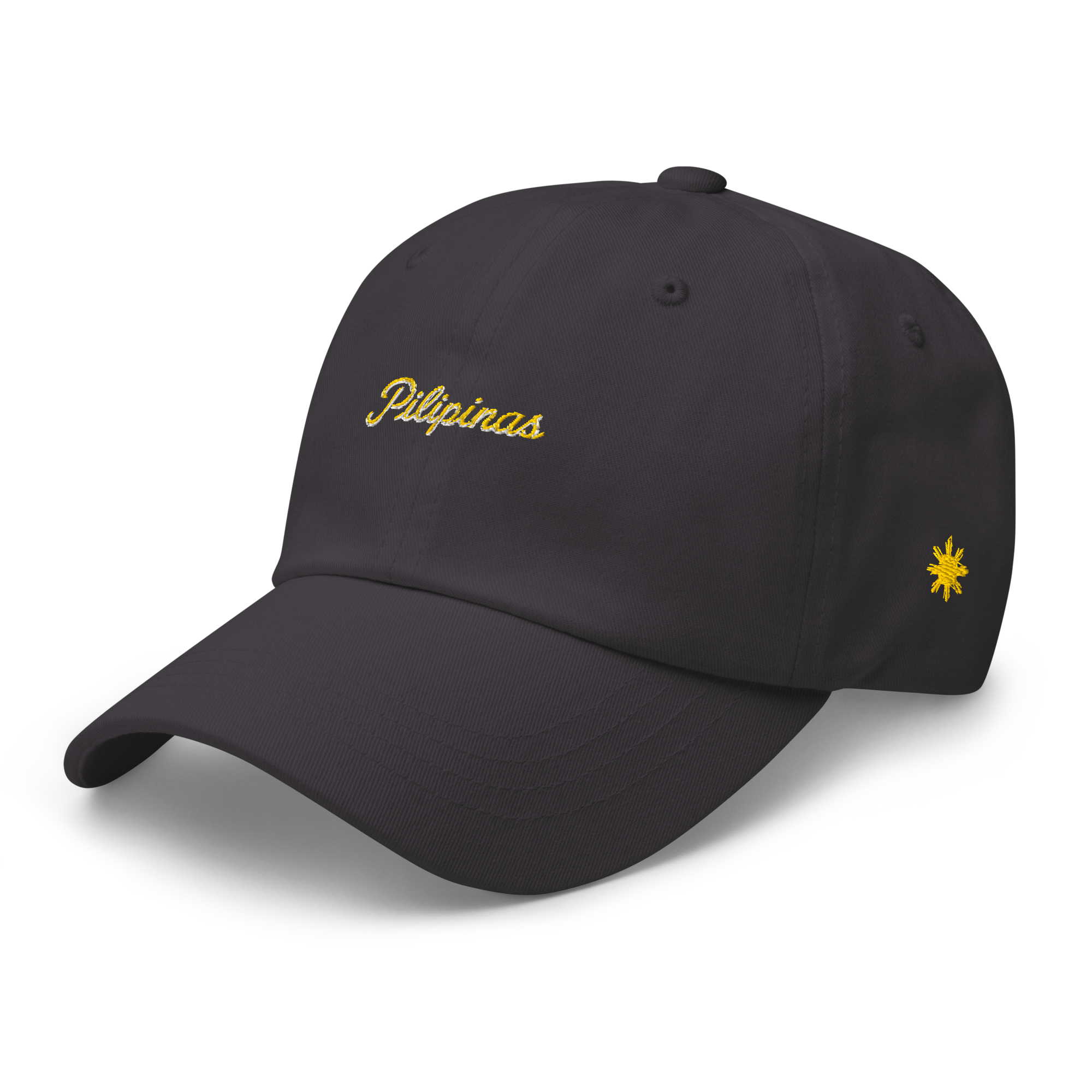 Modern Script + Sun - Cotton Hat - Pink