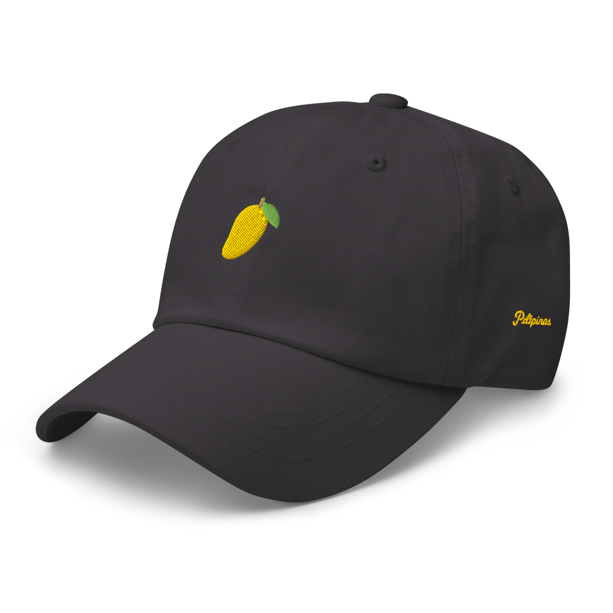MANGO + SCRIPT - Cotton Hat - Dark Grey