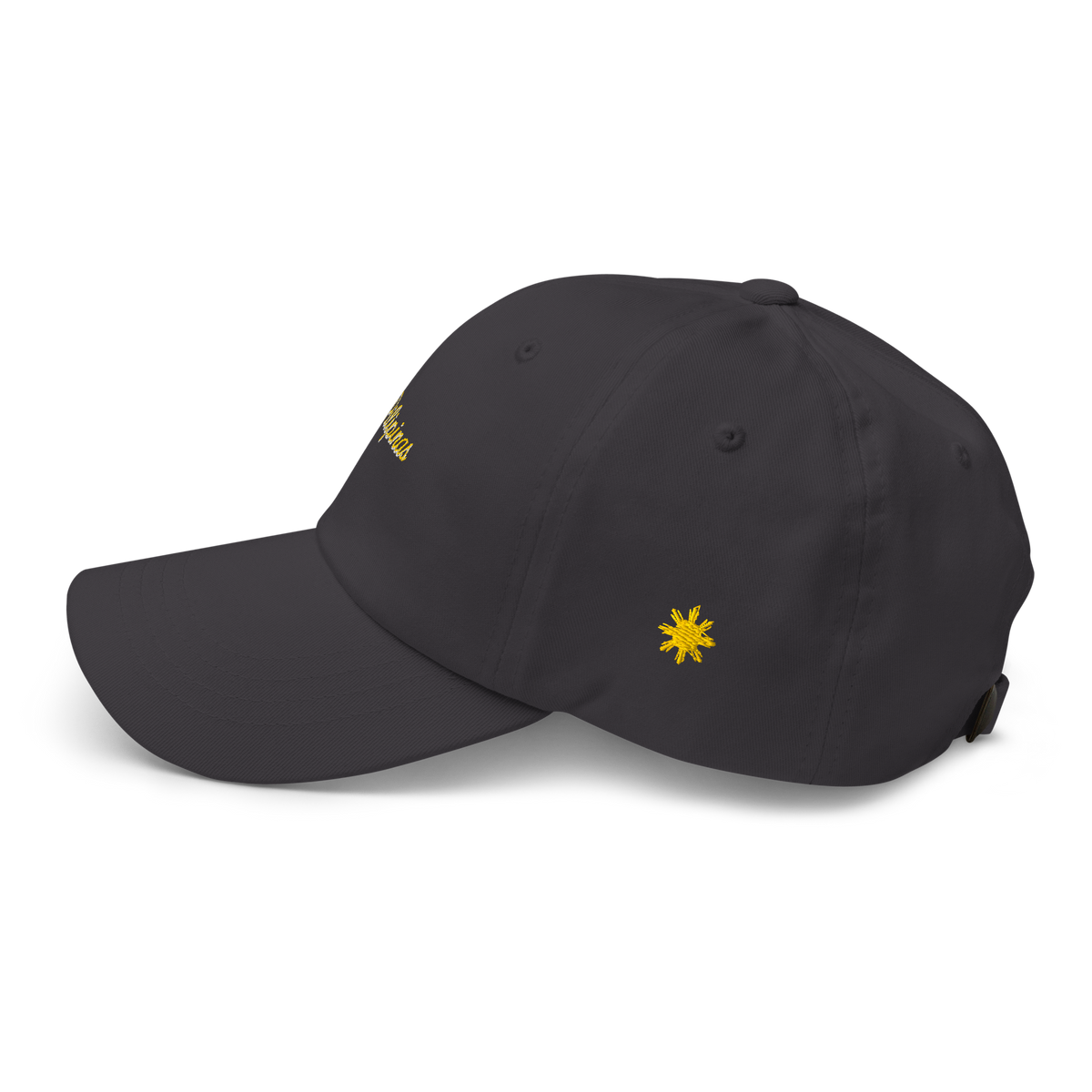 Modern Script + Sun - Cotton Hat - Stone