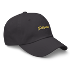 Modern Script + Sun - Cotton Hat - Green Camo
