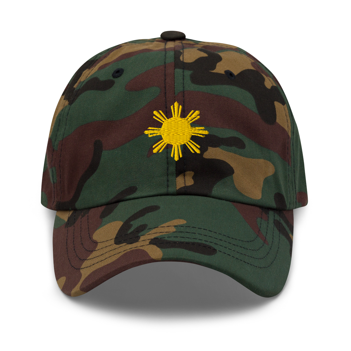 SUN + SCRIPT - cotton hat - Light Blue