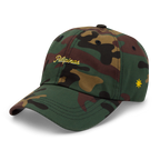 Modern Script + Sun - Cotton Hat - White