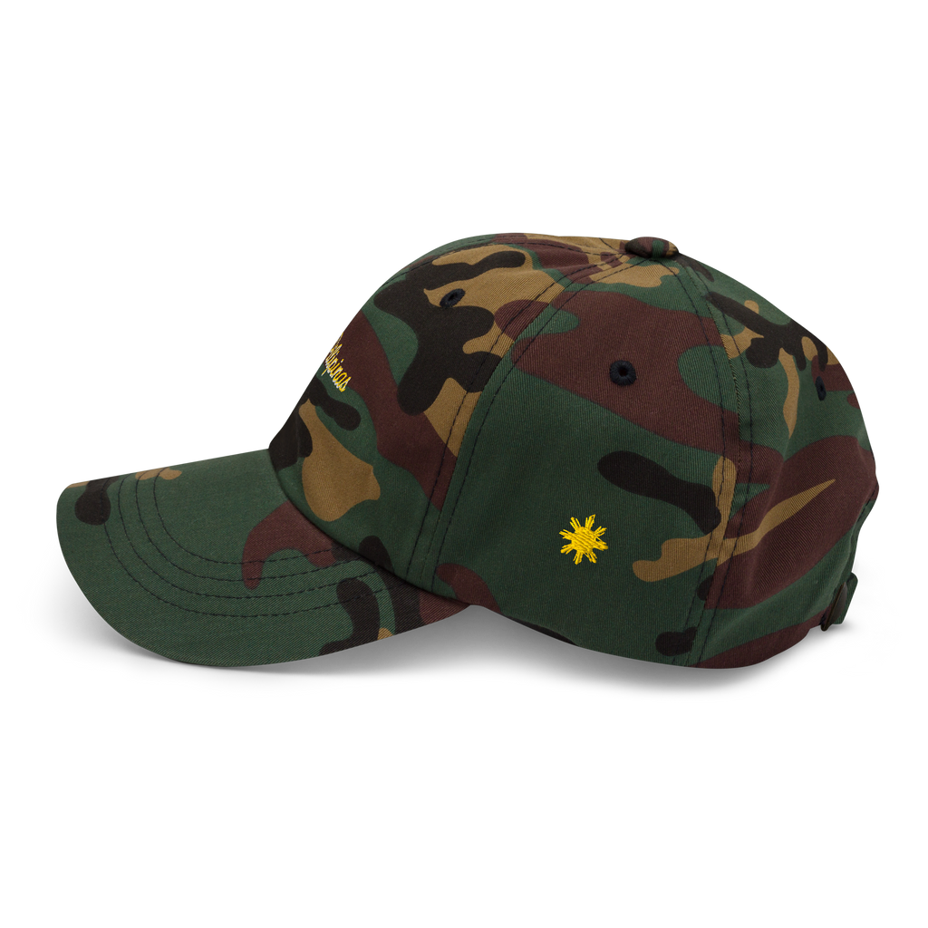 Modern Script + Sun - Cotton Hat - Stone