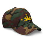 Three Stars & Half-Sun + Script - Cotton Hat - Light Blue