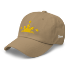 Three Stars & Half-Sun + Script - Cotton Hat - White