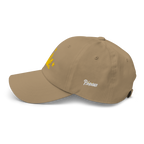 Three Stars & Half-Sun + Script - Cotton Hat - White