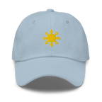 SUN + SCRIPT - cotton hat - Light Blue