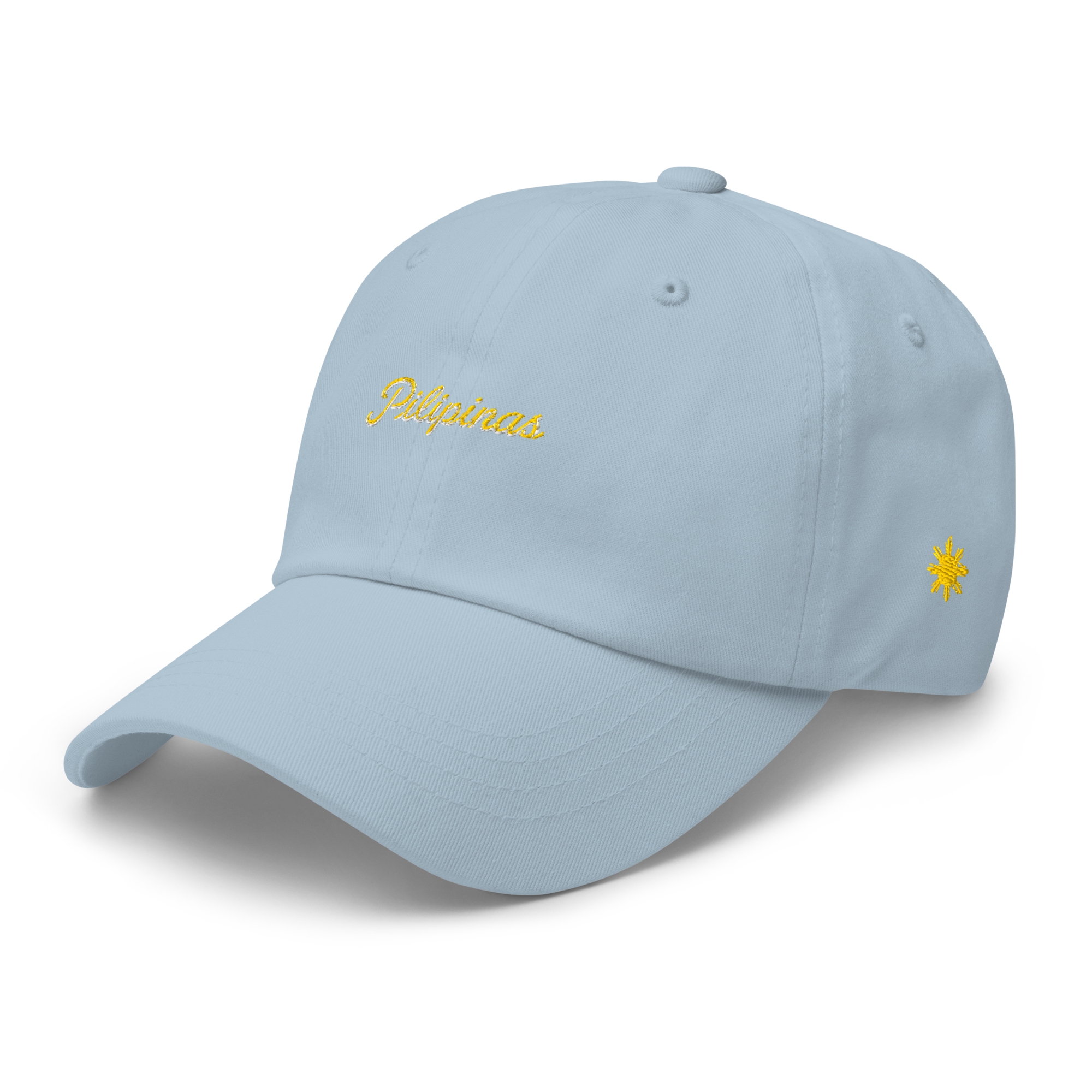 Modern Script + Sun - Cotton Hat - Dark Green
