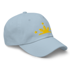 Three Stars & Half-Sun + Script - Cotton Hat - White