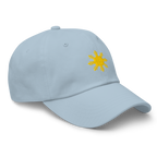 SUN + SCRIPT - cotton hat - Light Blue