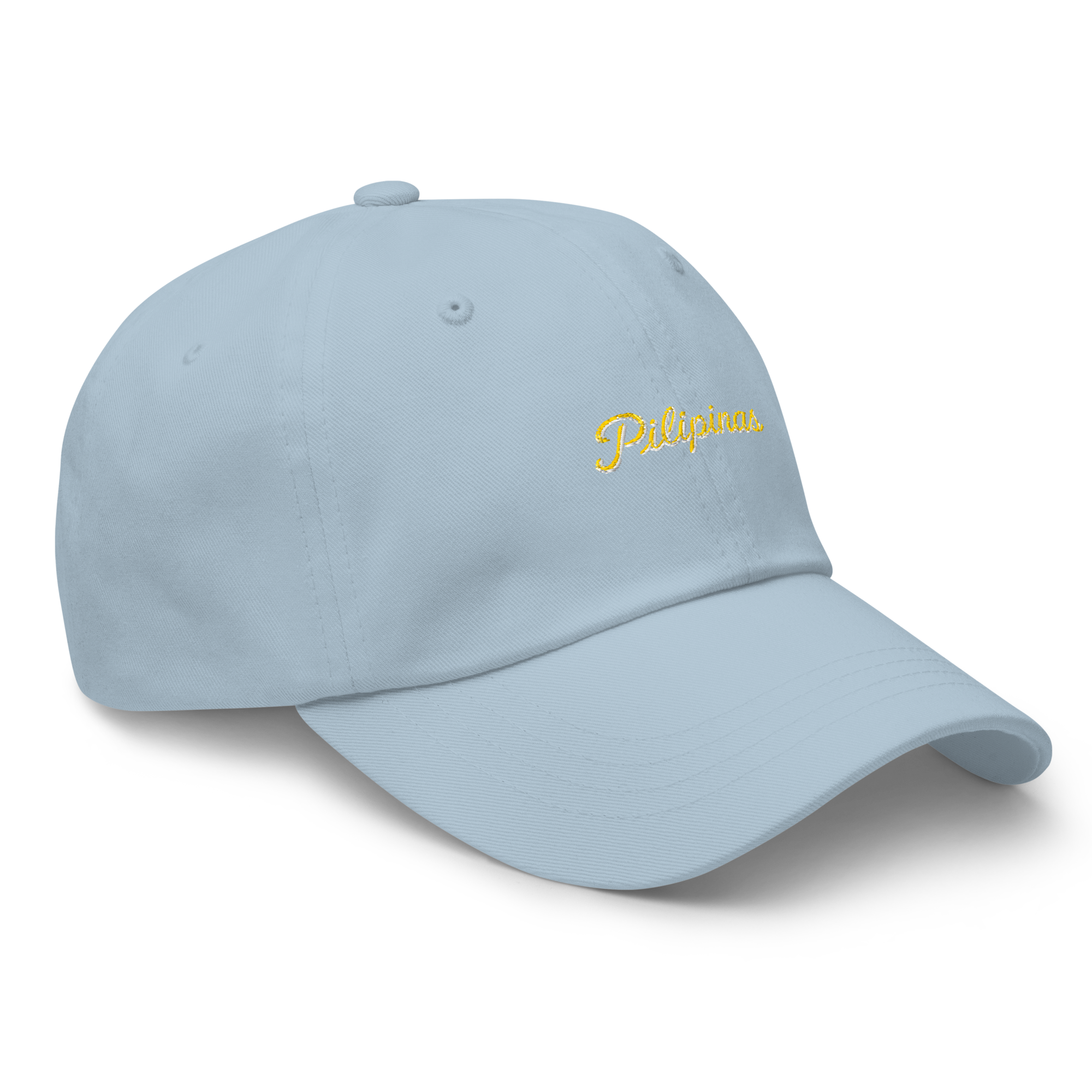 Modern Script + Sun - Cotton Hat - Red