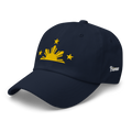 Three Stars & Half-Sun + Script - Cotton Hat - Navy