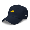 Yellow Gold Jeepney + Pilipinas Script on cotton hat - Navy