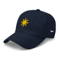SUN + SCRIPT - cotton hat - Blue