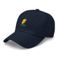 MANGO & BLOCK SCRIPT - Cotton Hat - Navy Blue