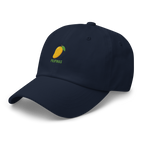 MANGO & BLOCK SCRIPT - Cotton Hat - Navy Blue