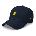 MANGO + SCRIPT - Cotton Hat - Navy Blue