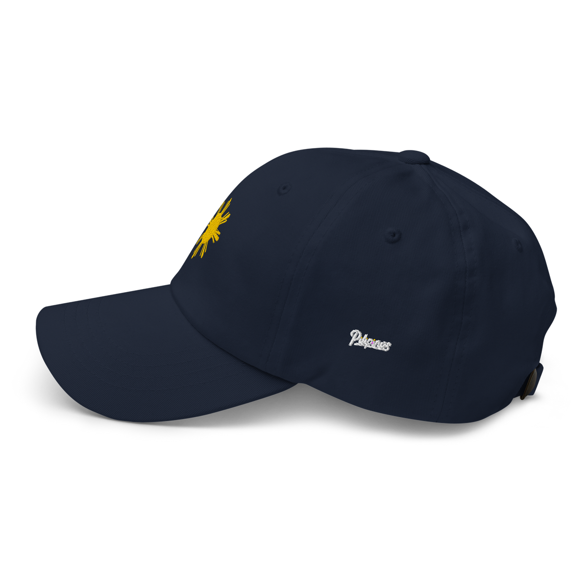 SUN + SCRIPT - cotton hat - Blue