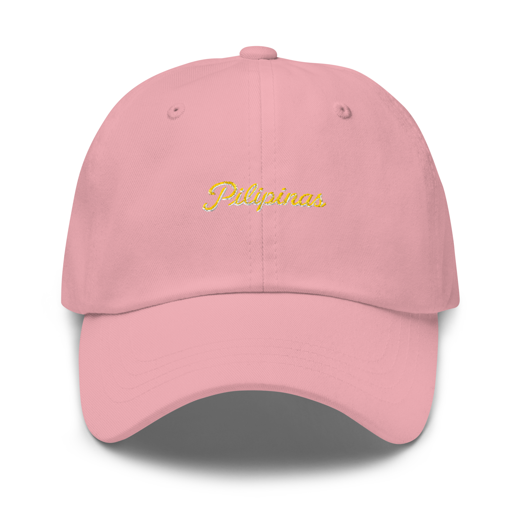 Modern Script + Sun - Cotton Hat - Light Blue