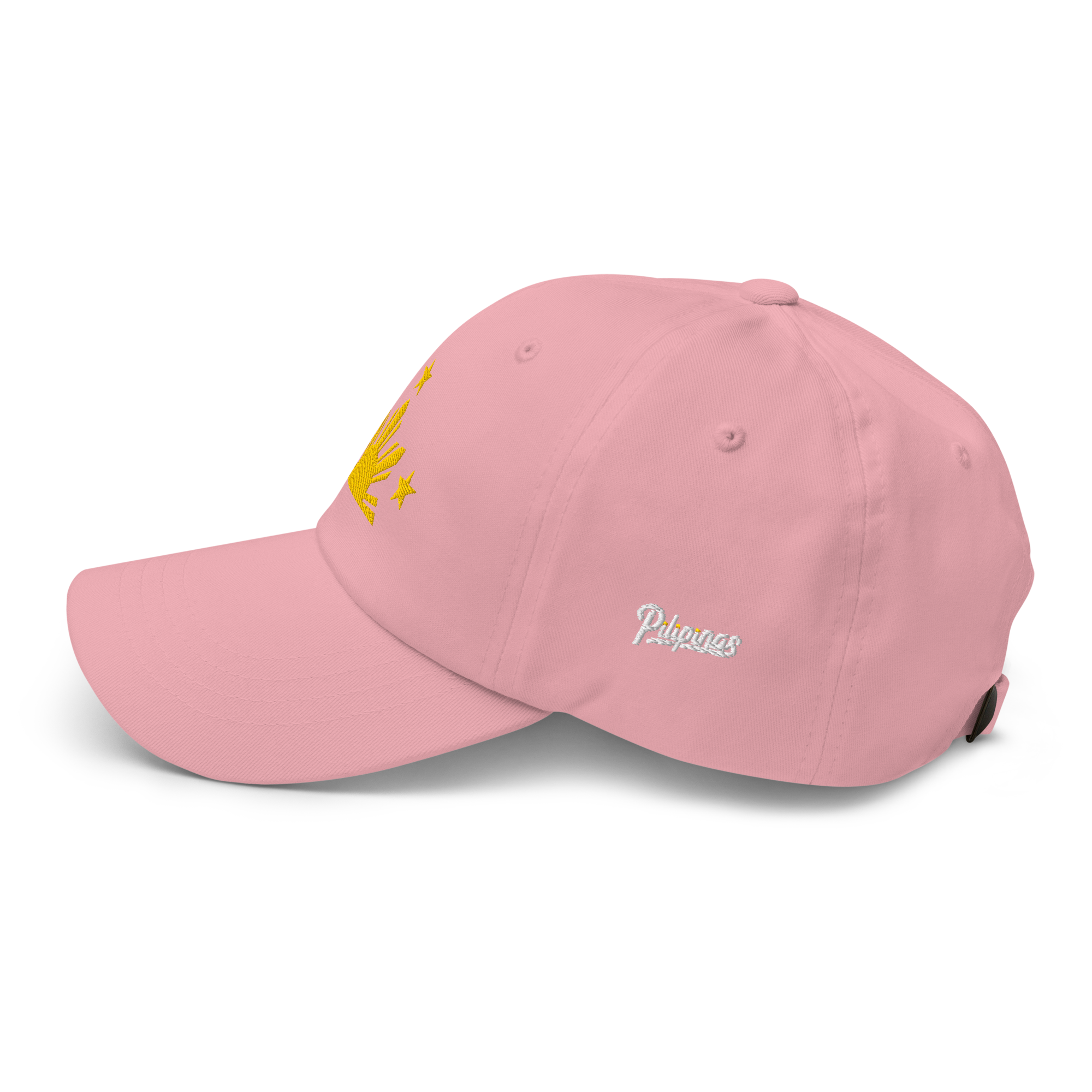 Three Stars & Half-Sun + Script - Cotton Hat - Black