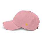Modern Script + Sun - Cotton Hat - Pink