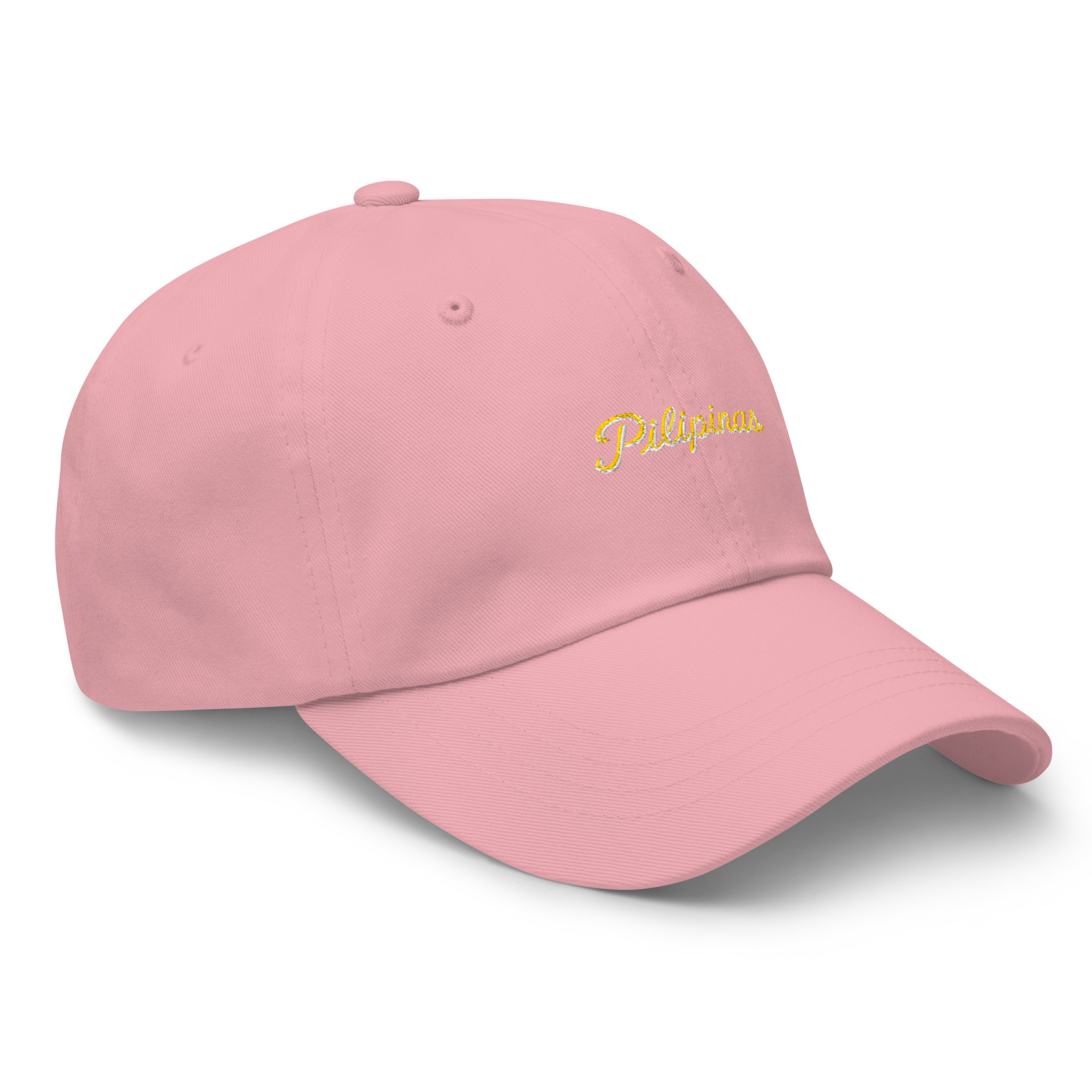 Modern Script + Sun - Cotton Hat - White