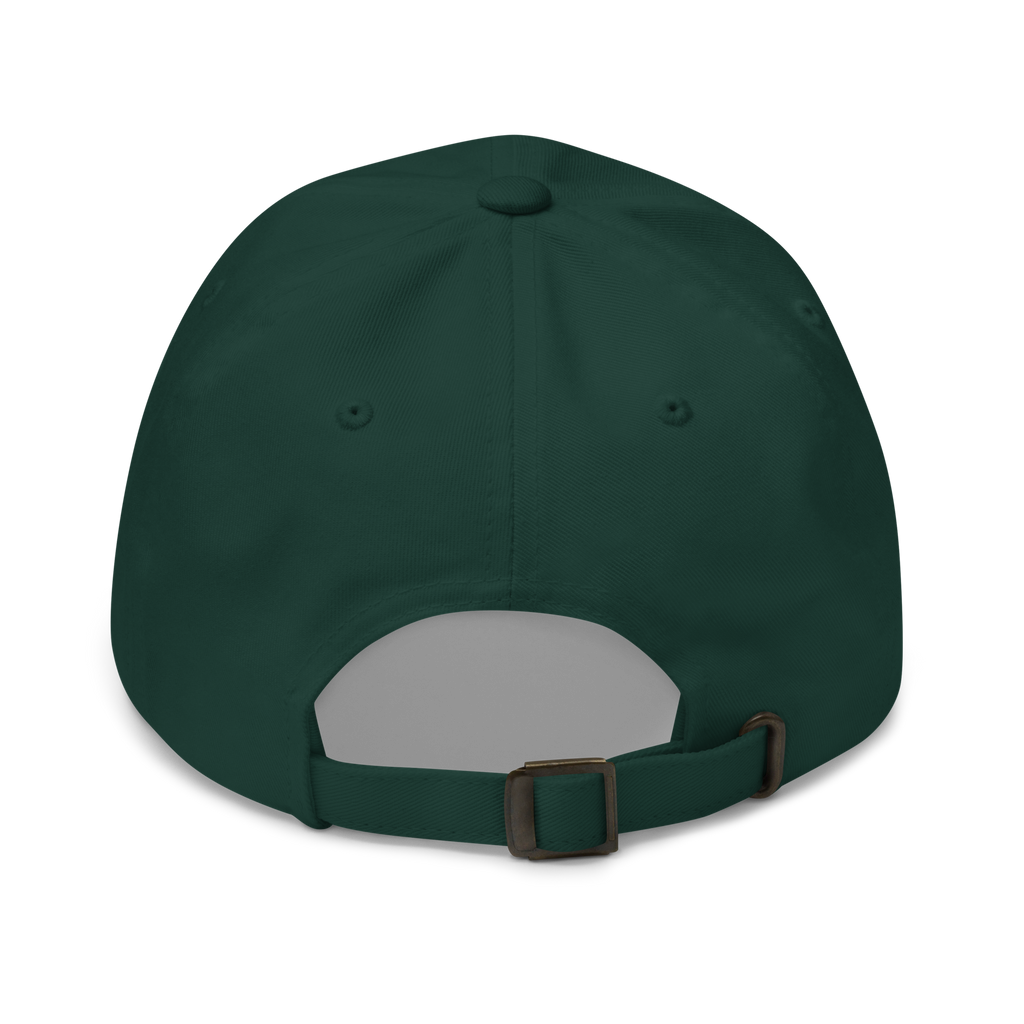 Three Stars & Half-Sun + Script - Cotton Hat - White