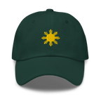 SUN + SCRIPT - cotton hat - Light Blue