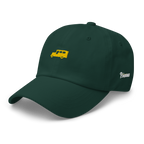 Yellow Gold Jeepney + Pilipinas Script on cotton hat - Navy