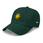 SUN + SCRIPT - cotton hat - Dark Green