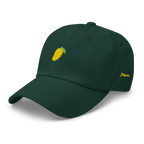 MANGO + SCRIPT - Cotton Hat - Dark Green