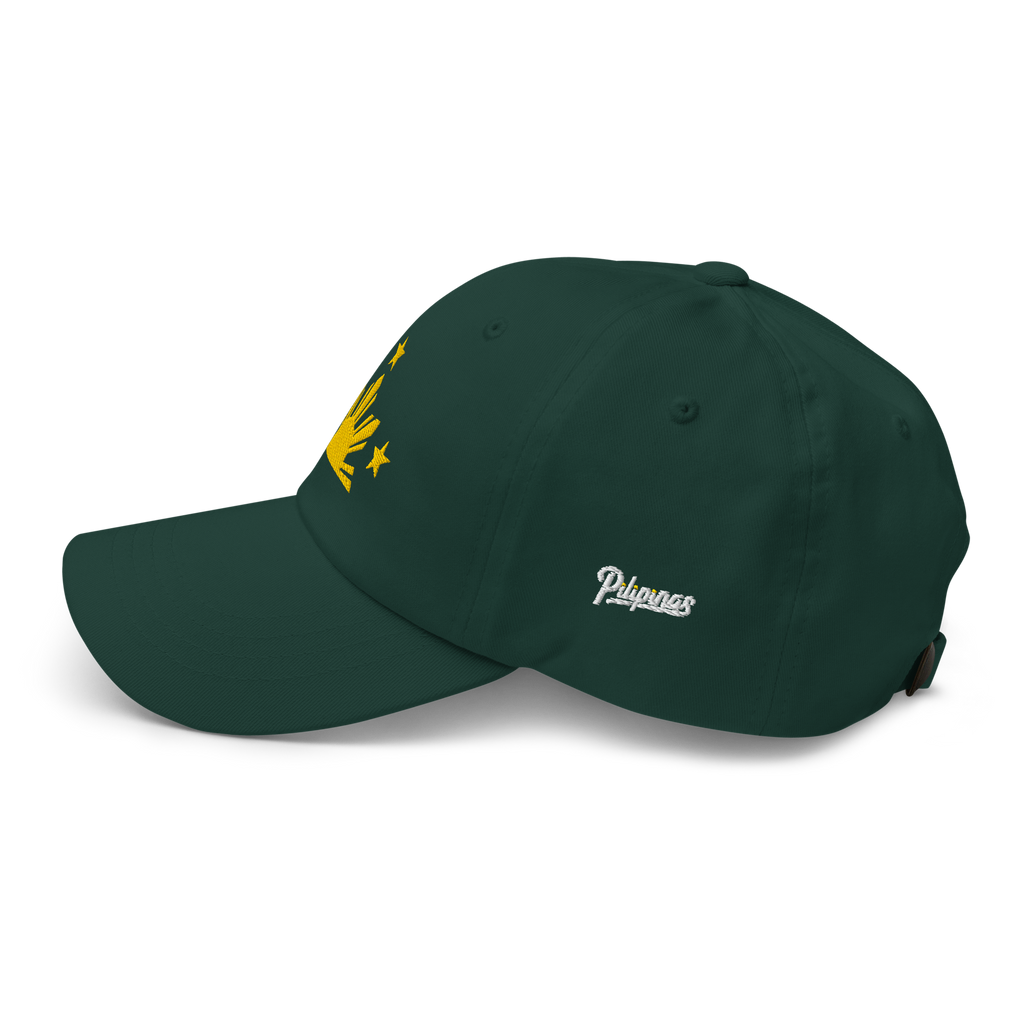 Three Stars & Half-Sun + Script - Cotton Hat - Navy