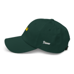 Yellow Gold Jeepney + Pilipinas Script on cotton hat - Navy